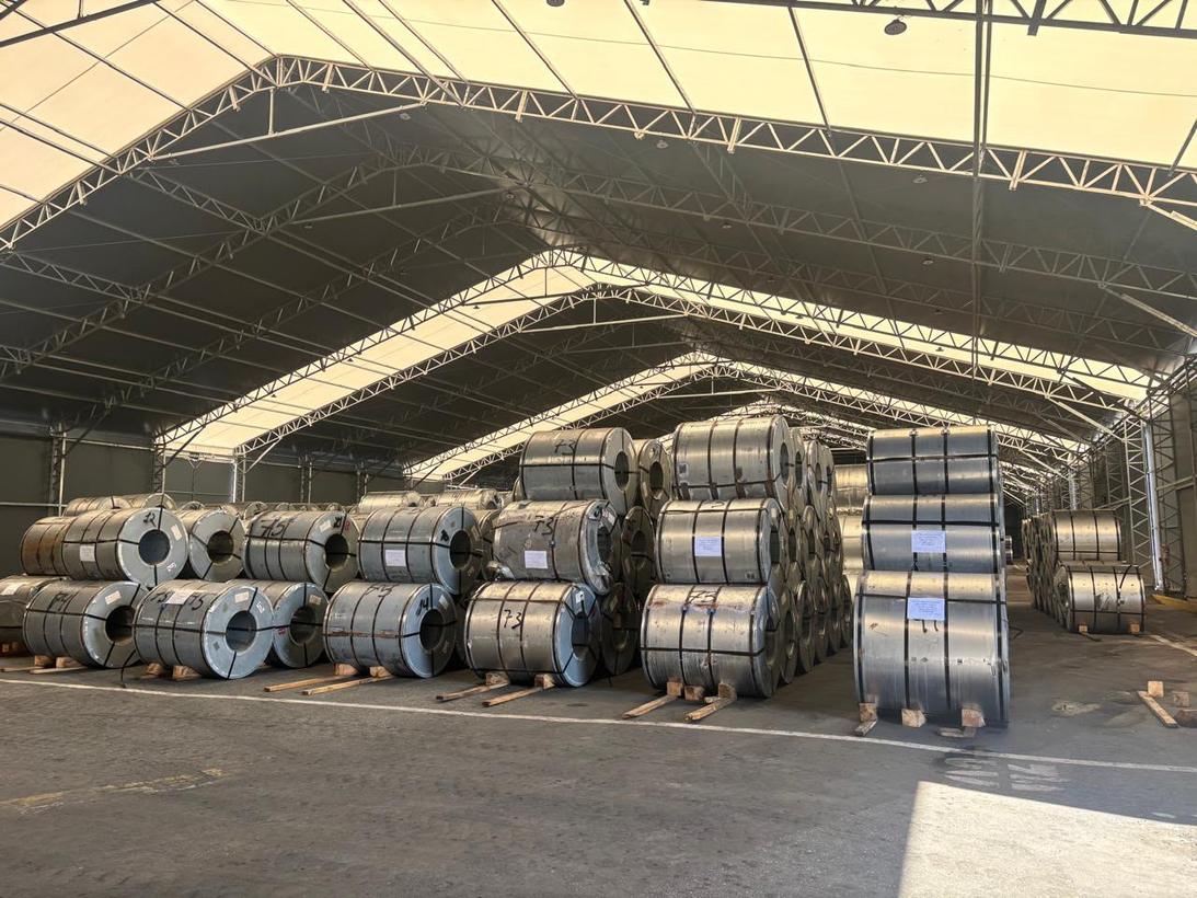 Warehouse Steel Coils